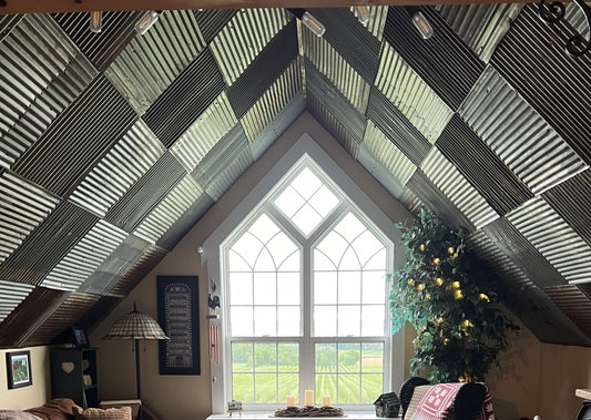 barn tin ceiling panels