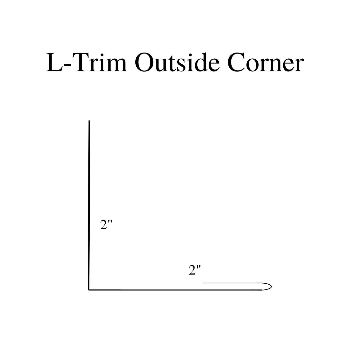 Trim Pieces: L–Trim Interior & Exterior Corners & Z-Trim