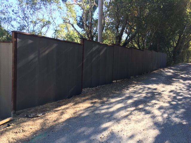 Colorado Corrugated Large Metal Wall Panels 26" x 72"