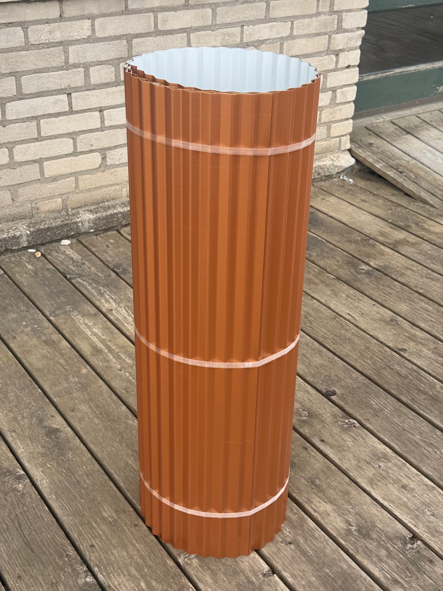 Colorado Corrugated Metal Wainscoting Rolls